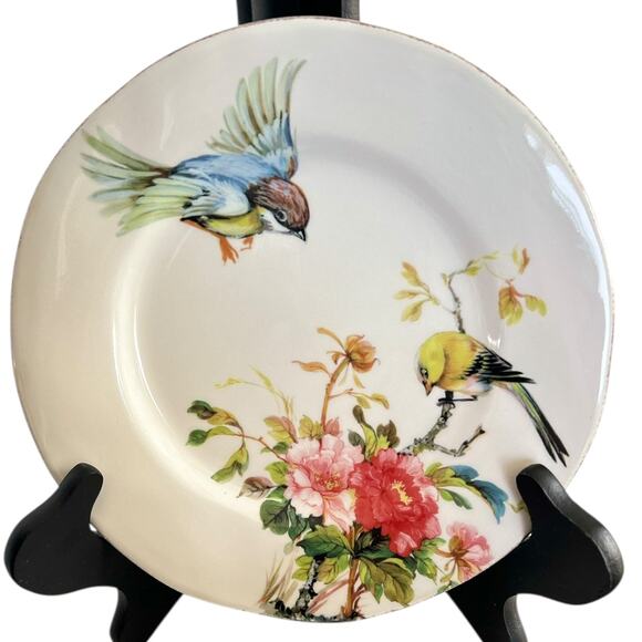 Bizzirri Ceramic Dinnerware Set of 4 Plates 2 Bowls - Picture 3 of 8